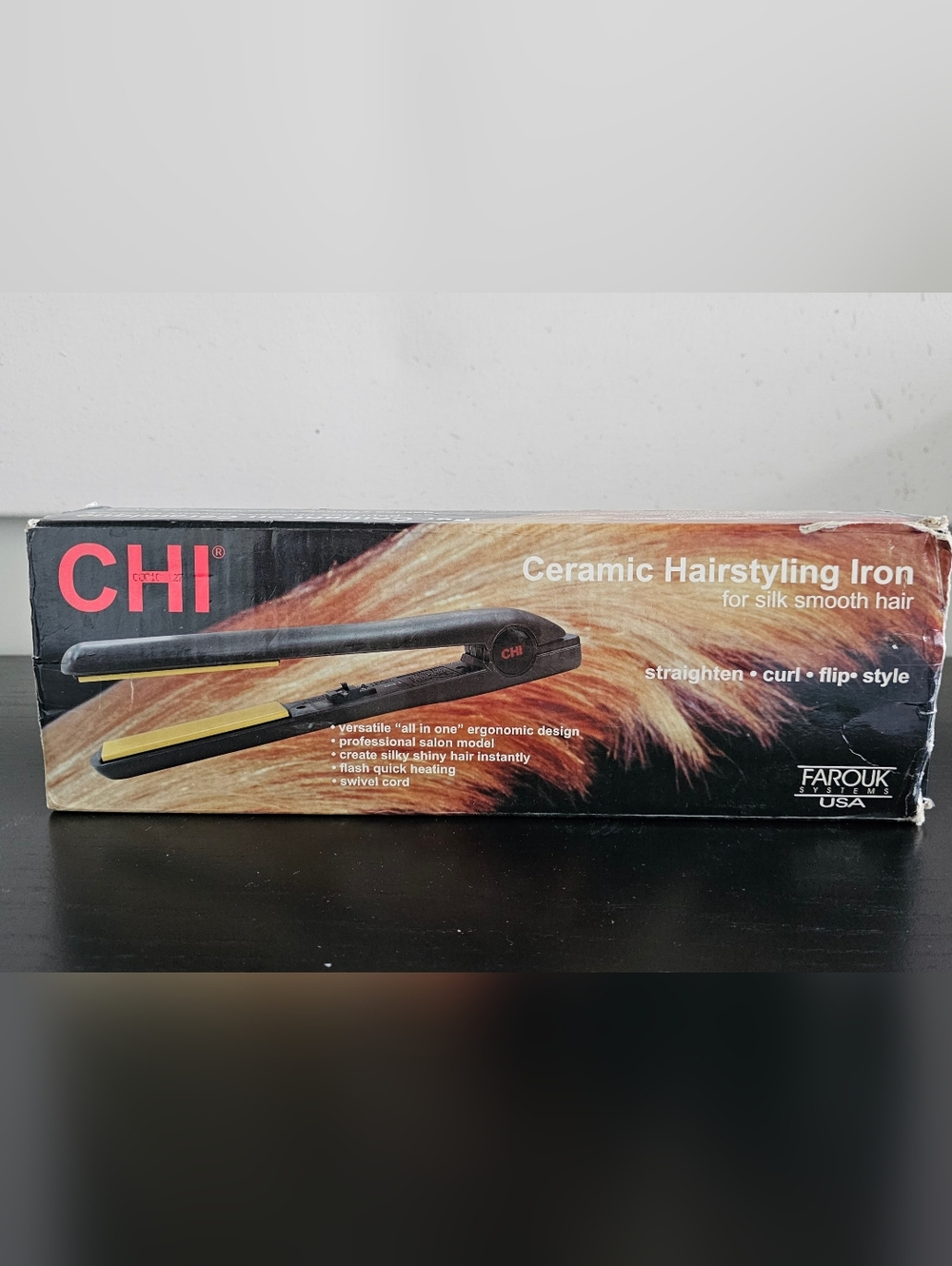 Chi Ceramic Hair Straightener - 1" ceramic plates